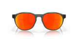 Oakley Reedmace - Matte Grey Smoke Frame with Prizm Ruby Polarized Lens-Sunglasses-troggs.com