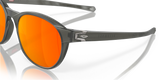 Oakley Reedmace - Matte Grey Smoke Frame with Prizm Ruby Polarized Lens-Sunglasses-troggs.com