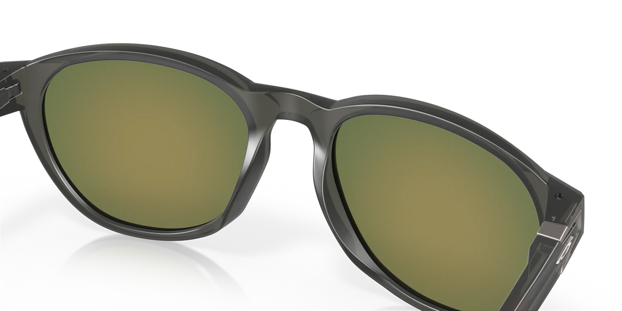 Oakley Reedmace - Matte Grey Smoke Frame with Prizm Ruby Polarized Lens-Sunglasses-troggs.com