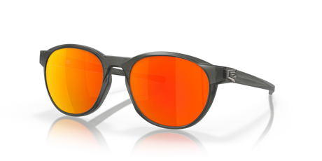 Oakley Reedmace - Matte Grey Smoke Frame with Prizm Ruby Polarized Lens-Sunglasses-troggs.com