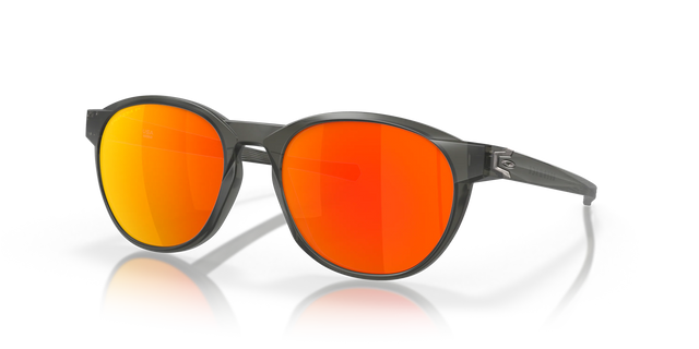 Oakley Reedmace - Matte Grey Smoke Frame with Prizm Ruby Polarized Lens-Sunglasses-troggs.com