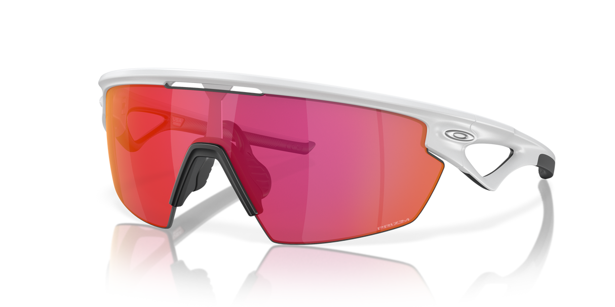 Oakley Sphaera Matte White Frame with Prizm Field Lens troggs