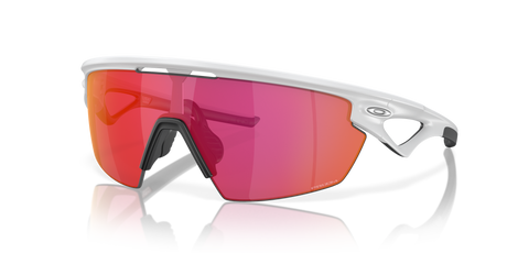 Oakley Sphaera - Matte White Frame with Prizm Field Lens-Sunglasses-troggs.com