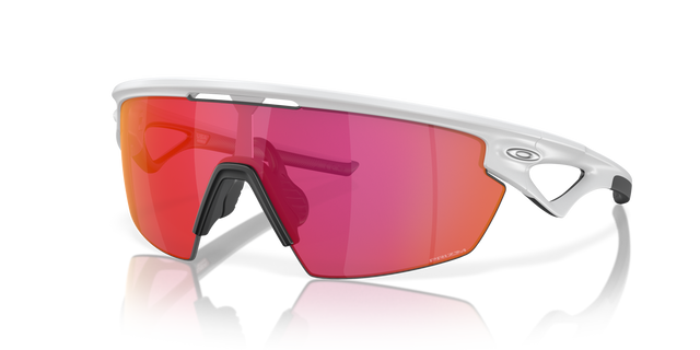 Oakley Sphaera - Matte White Frame with Prizm Field Lens-Sunglasses-troggs.com