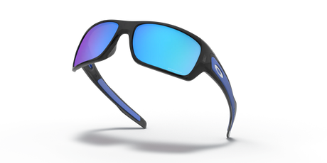 Oakley Turbine - Black Ink Frame with Prizm Sapphire Lens-Sunglasses-troggs.com