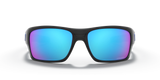 Oakley Turbine - Black Ink Frame with Prizm Sapphire Lens-Sunglasses-troggs.com