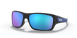 Oakley Turbine - Black Ink Frame with Prizm Sapphire Lens-Sunglasses-troggs.com