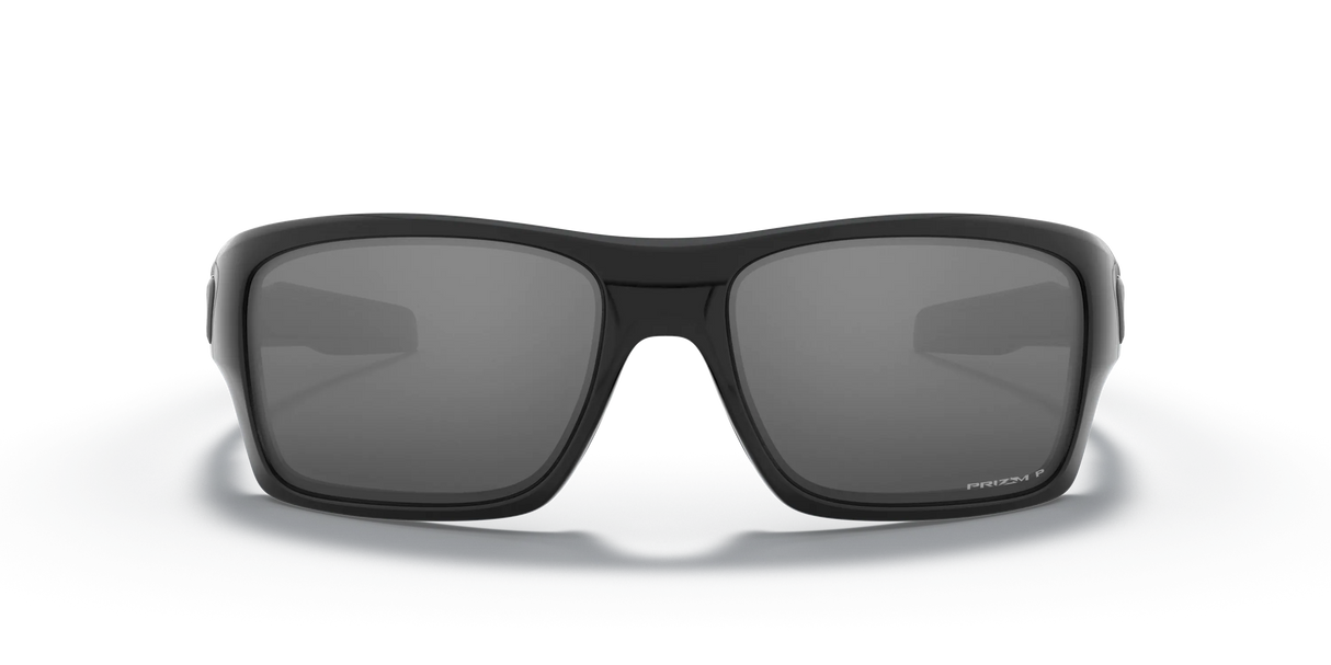 Oakley Turbine - Polished Black Frame with Prizm Black Polarized Lens-Sunglasses-troggs.com