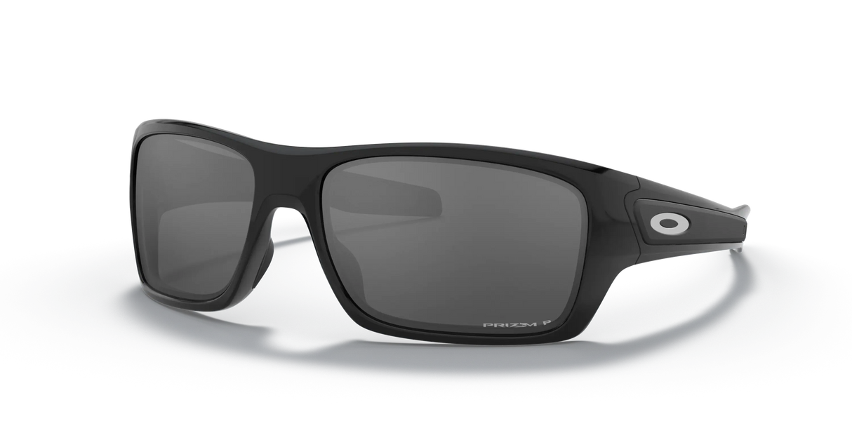 Oakley Turbine Polished Black Frame with Prizm Black Polarized Lens troggs