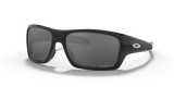 Oakley Turbine - Polished Black Frame with Prizm Black Polarized Lens-Sunglasses-troggs.com