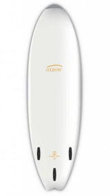 Oxbow Fish 5ft 10 Surfboard FCS - White-Hardboards-troggs.com