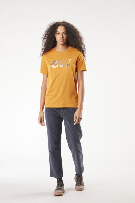 Picture Basement T-Shirt - Camel-Womens clothing-troggs.com