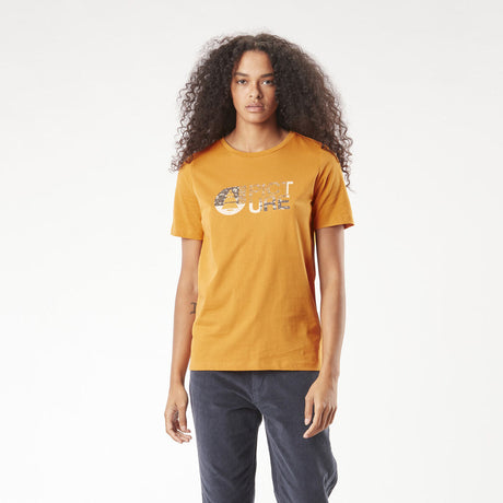 Picture Basement T-Shirt - Camel-Womens clothing-troggs.com