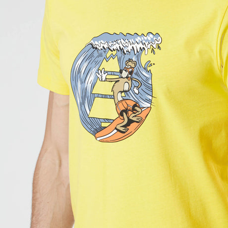 Picture Basement Weasurf T-Shirt - Lemon Drop-Mens Clothing-troggs.com