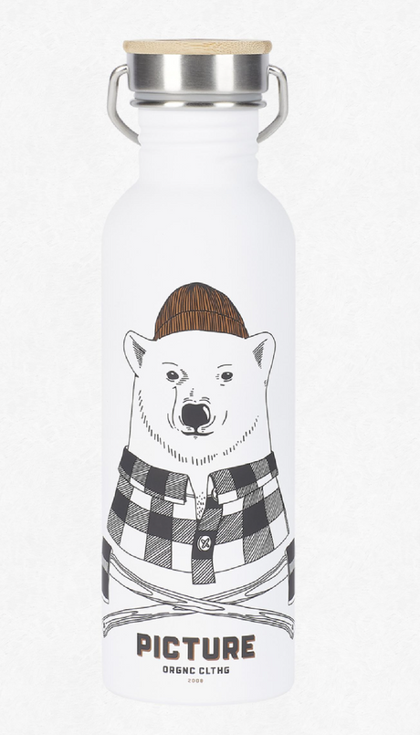 Picture Hampton Bottle - White Bear-Drinkware, Cool Boxes & Accessories-troggs.com