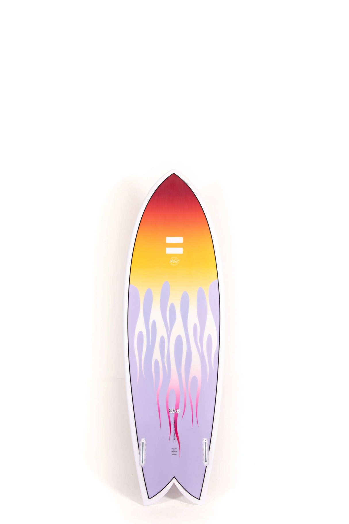 Indio Endurance Dab Fish Surfboard - Fire