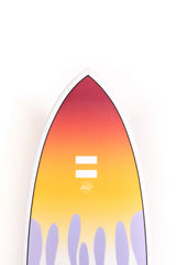 Indio Endurance Dab Fish Surfboard - Fire