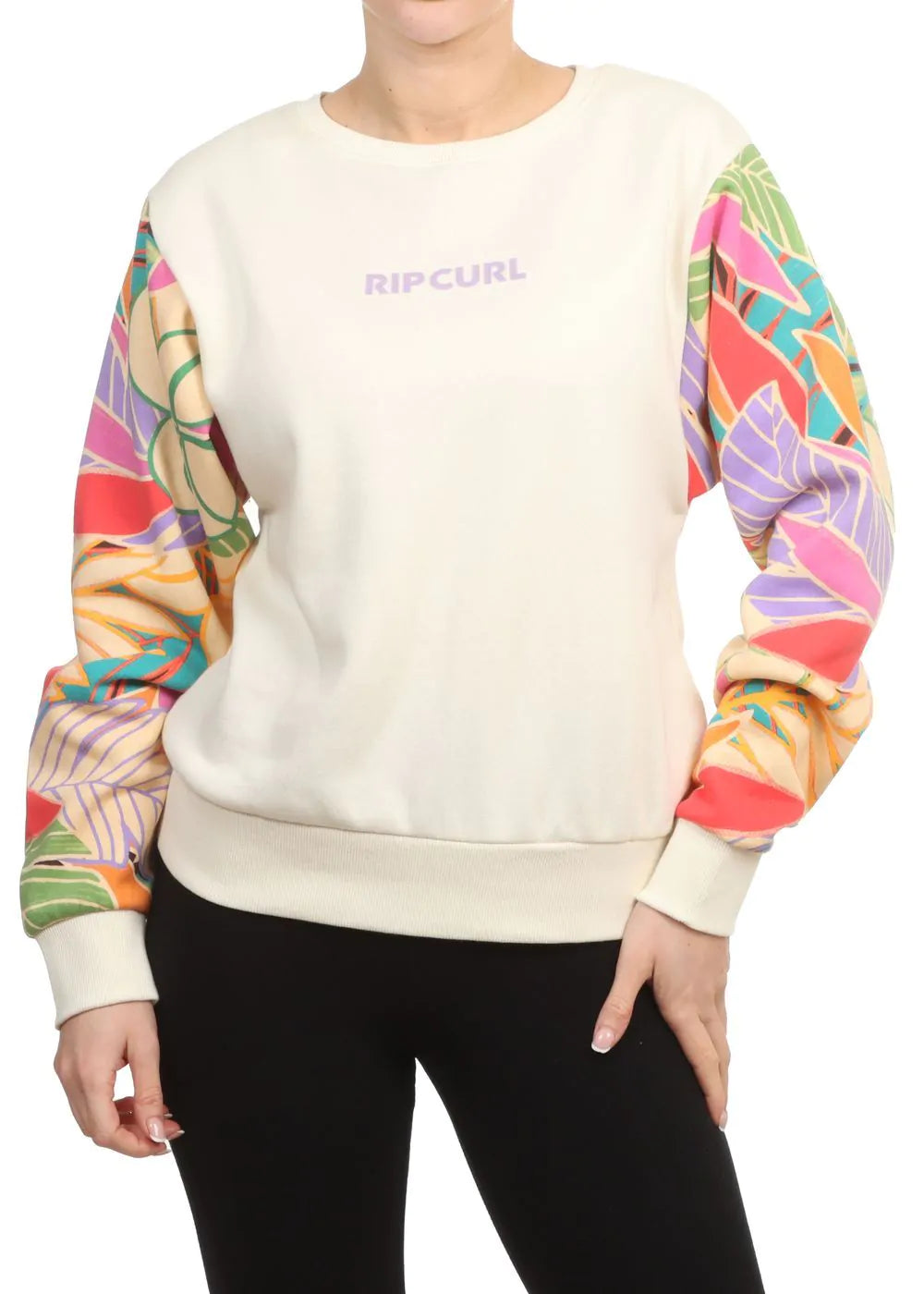 Rip Curl Crew Wavy Print Sweatshirt