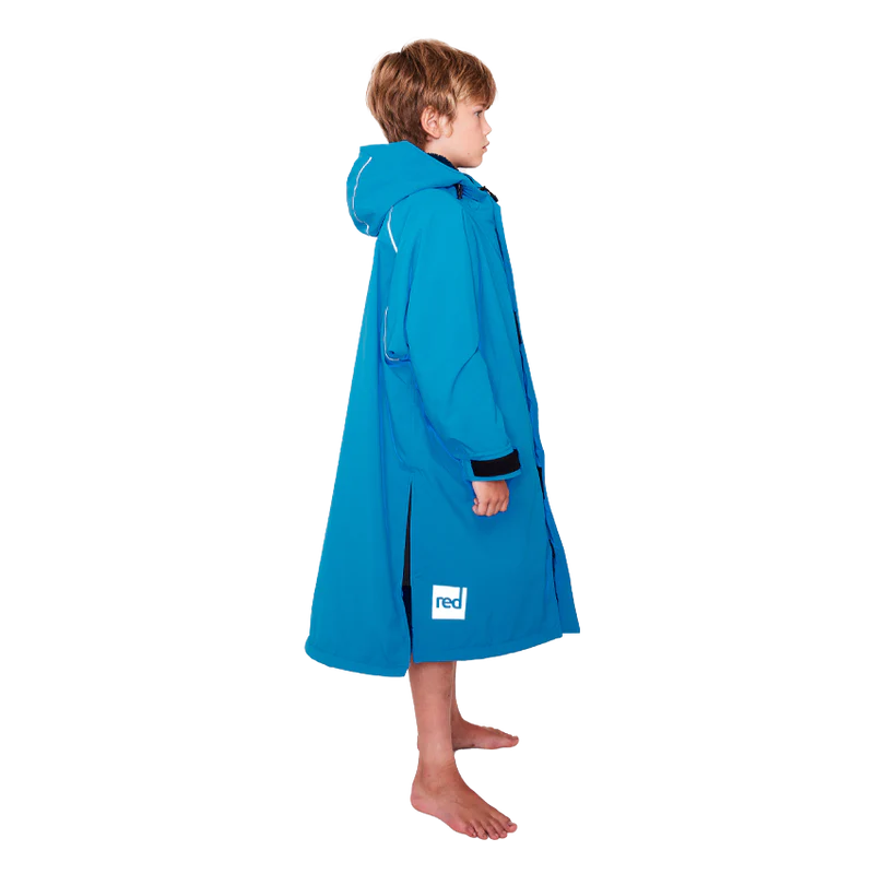 Red Original Pro Change Jacket Kids Long Sleeve - Marine-Changing Robes-troggs.com