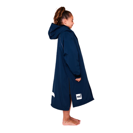 Red Original Pro Change Jacket Kids Long Sleeve - Navy-Changing Robes-troggs.com