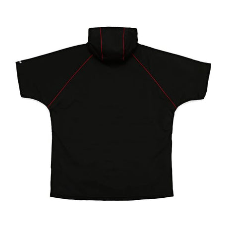 Red Original Pro Change Jacket Kids Short Sleeve - Black-Changing Robes-troggs.com