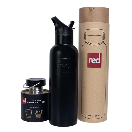 Red Paddle Co Insulated Water Bottle - Black-Drinkware, Cool Boxes & Accessories-troggs.com