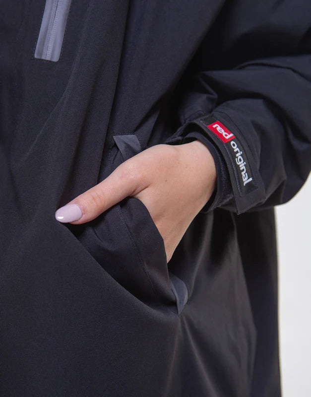 Red Paddle Co Pro Change Jacket Evo Long Sleeve - Stealth Black-Changing Robes-troggs.com