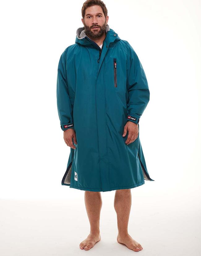 Red Paddle Co Pro Change Jacket Evo Long Sleeve - Teal-Changing Robes-troggs.com