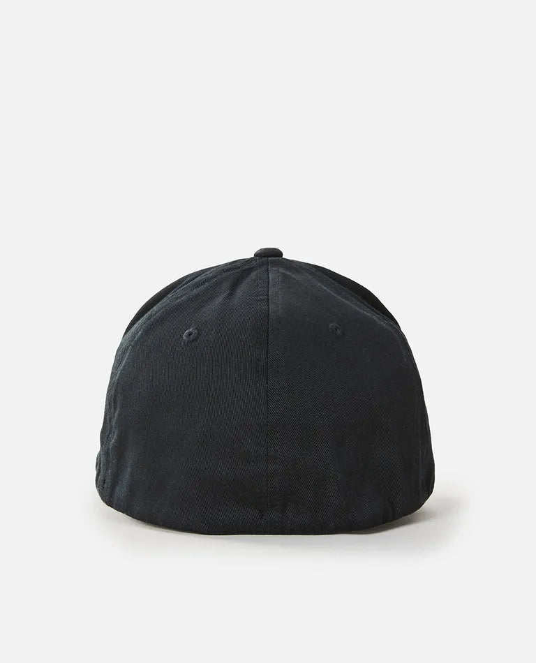 Rip Curl Eco Flexfit Cap - Black/Tan-Headwear-troggs.com