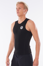 Rip Curl Flashbomb 0.5mm Sleeveless Vest - Black-Mens Wetsuits-troggs.com