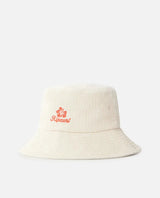 Rip Curl Hibiscus Heat Bucket Hat - Off White-troggs.com