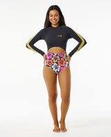 Rip Curl Hibiscus Heat Splice Surf Suit - Multicolour-Womens clothing-troggs.com