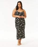 Rip Curl Holiday Midi Dress - Black-Womens clothing-troggs.com