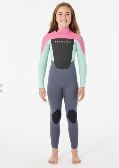 Rip Curl Junior Omega 5/3 Wetsuit - Pink-Kids Wetsuits-troggs.com
