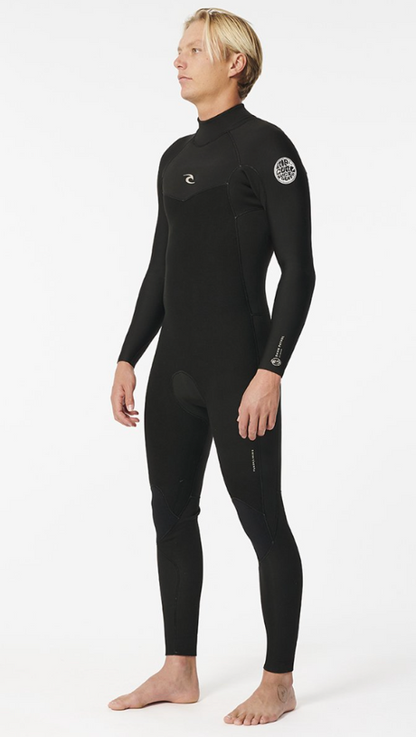 Rip Curl Mens Dawn Patrol 5/3 Wetsuit - Black-Mens Wetsuits-troggs.com