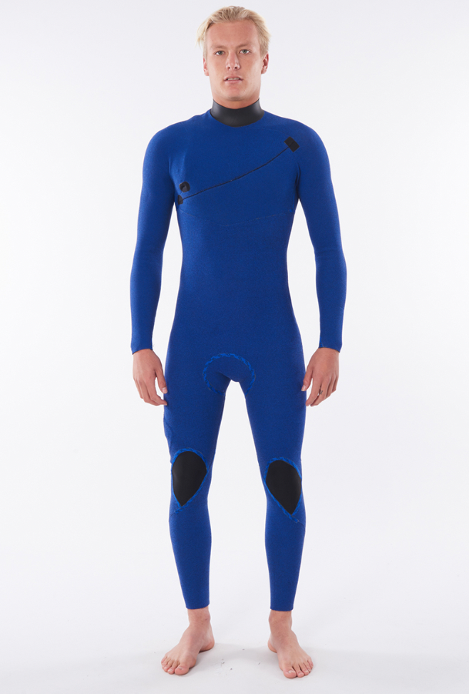 Rip Curl Mens E Bomb 5/3 Zip Free Wetsuit - Black-Mens Wetsuits-troggs.com