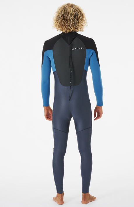 Rip Curl Mens Omega 4/3 Wetsuit - Stealth Blue-Mens Wetsuits-troggs.com