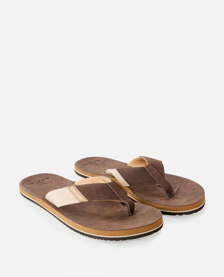 Rip Curl Oxford Flip Flop - Brown-Footwear-troggs.com