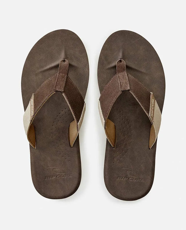 Rip Curl Oxford Flip Flop - Brown-Footwear-troggs.com