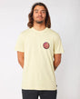 Rip Curl Passage T-Shirt - Vintage Yellow-Mens Clothing-troggs.com