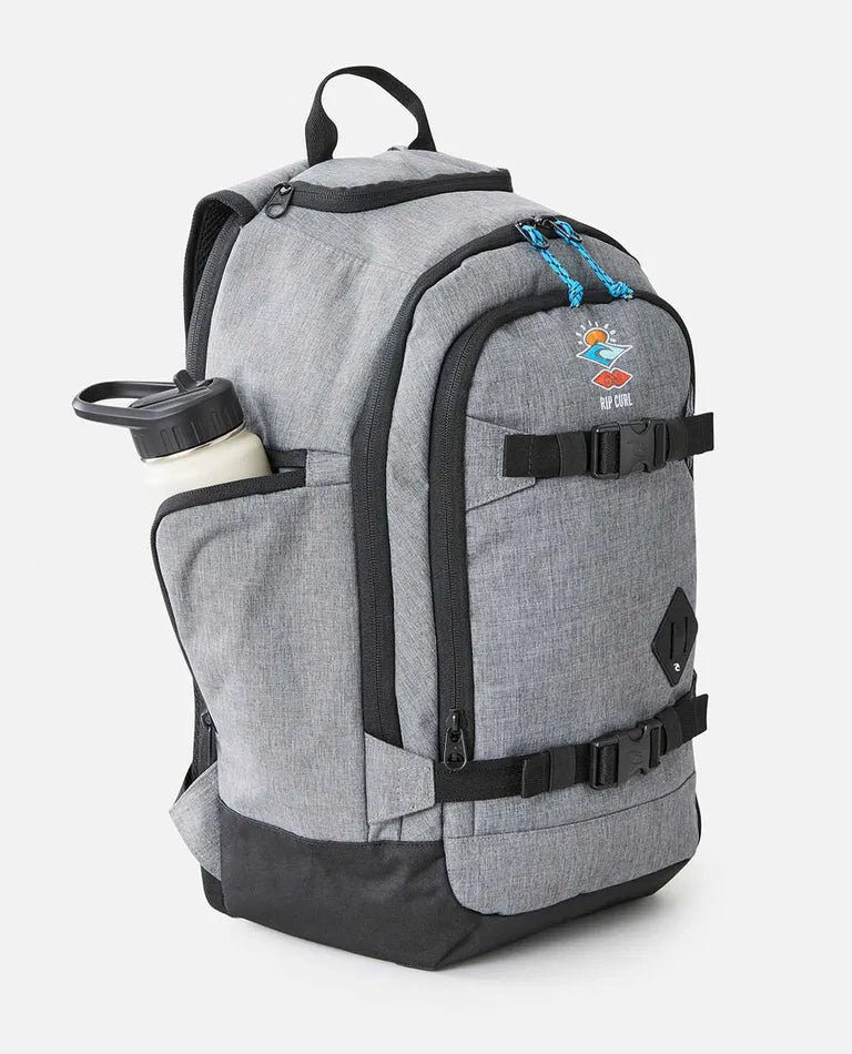 Rip Curl Posse 33L Icons of Surf Bag - Grey Marle-Backpacks and bags-troggs.com