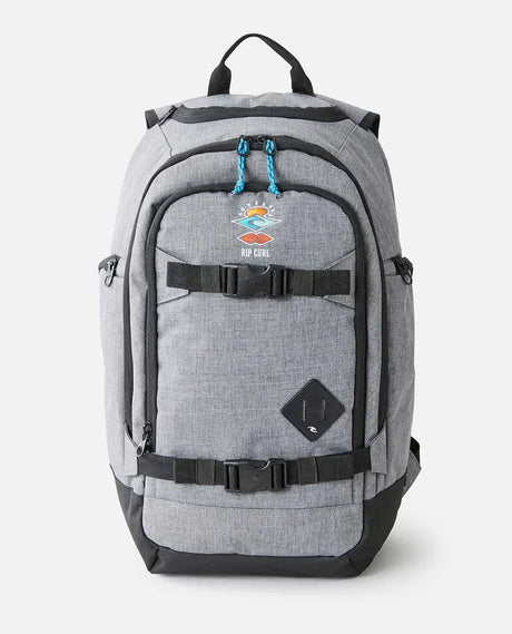 Rip Curl Posse 33L Icons of Surf Bag - Grey Marle-Backpacks and bags-troggs.com