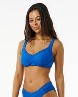 Rip Curl Premium Surf E Cup Bikini Top - Blue-Womens clothing-troggs.com