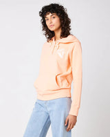 Rip Curl Re-Entry Hoodie - Peach Nectar-Womens clothing-troggs.com
