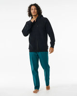 Rip Curl Searchers Zip Thru Hoodie - Black-troggs.com