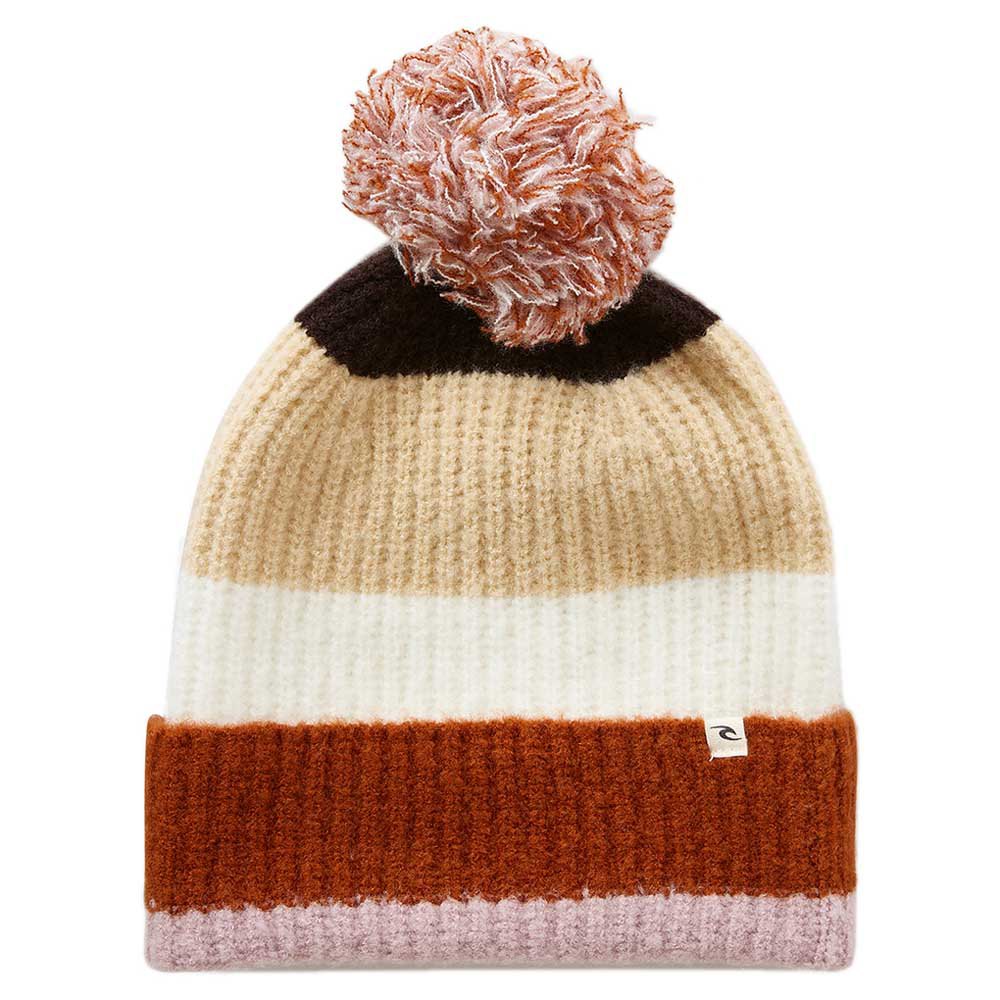 Rip Curl Sessions Reg Pom Pom Beanie - Multi Colour-Headwear-troggs.com