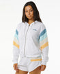 Rip Curl Surf Revival Zip Thru Hoodie - Grey Marle-troggs.com