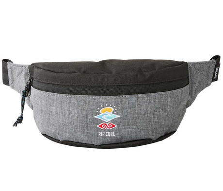 Rip Curl Waist Bag Small Icons Of Surf - Grey-Backpacks and bags-troggs.com