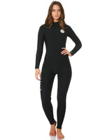 Rip Curl Womens Dawn Patrol 5/3 Wetsuit - Black-Womens Wetsuits-troggs.com