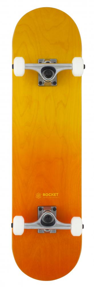 Rocket Double Dipped Complete Skateboard - Orange-Skateboards-troggs.com